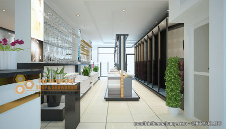 Thiết kế nội thất showroom thiết bị vệ sinh 150m2 tại Lào Cai