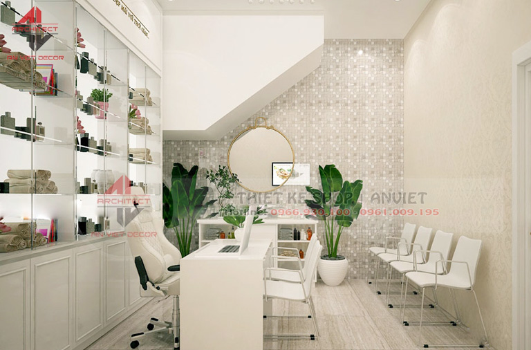 Trang trí nội thất Beauty Spa Salon 200m2 tại Thanh Hóa