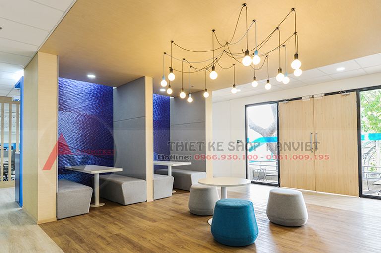 Thiết kế nội thất văn phòng giá rẻ 200m2 tại Hải Phòng