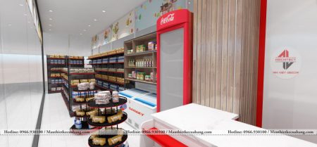 Thiết kế nội thất siêu thị tiện ích tại Hải Phòng