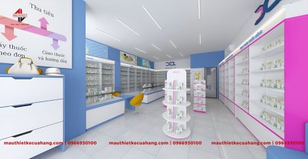 Thiết kế chuỗi hiệu thuốc Đại Cát Lộc tại Hà Nội